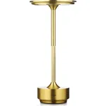 Interlook HJA-25-GOLD | Stolní lampa se třemi barvami světla | Noční lampa s vestavěnou baterií