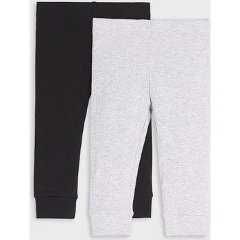 Sinsay - Sada 2 legín - šedá - 8176C-86X - 8176C-86X-74-4