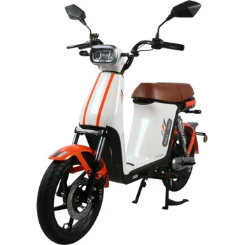 Elektrický skútr Elektroskútr RACCEWAY® E-BABETA® II, bílo-oranžová, bez baterie