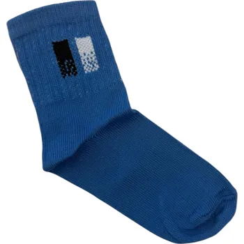 Dětské bavlněné ponožky modré, Velikost: 19 - 20 (28 - 30), Barva: Modrá