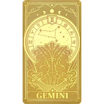 Zlatá mince Znamení zvěrokruhu - Blíženci Proof