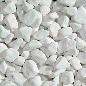 Přírodní kámen Okrasné valounky Thassos White 10 - 30 mm 20 kg
