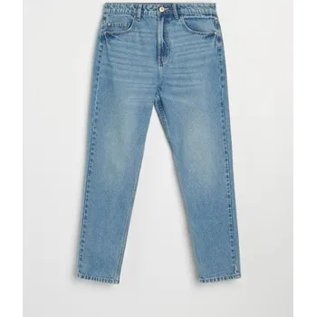 Dámské džíny Sinsay - Džíny mom fit - modrá - 866EV-50J - 866EV-50J-34