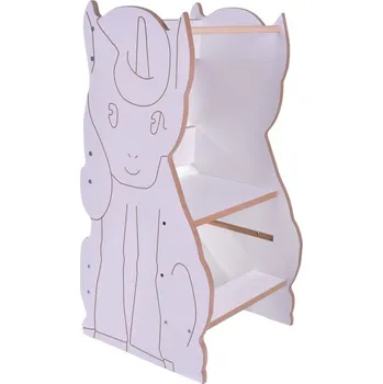Stolička Učící věž UNICORN bílá