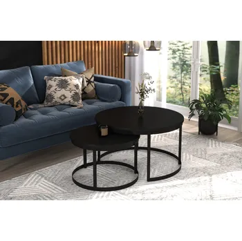 Konferenční stolek ADRK Konferenční stolek OKIN 2in1 B-B 75, černá