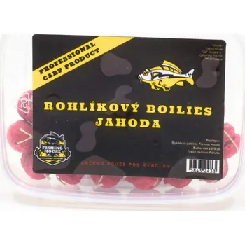 Boilies Fishing House Rohlíkový boilies 40g Jahoda Průměr: 14mm