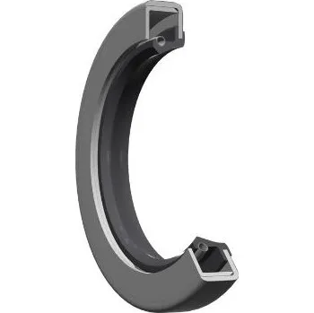 Těsnění motoru 175x215x16 WC NBR DICHTOMATIK gufero bez prachovky s kovovým pouzdrem a výztuží, pryžové