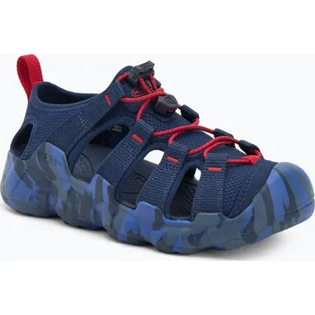 Chlapecké sandály Dětské sandály KEEN Hyperport H2 naval academy/red carpet