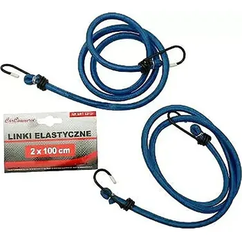 Lano gumolano - upínadlo 1,0m*8mm 2 háky (2ks) 579710