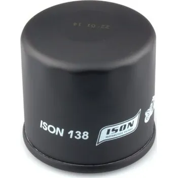 Filtr pro motocykl Olejový filtr HF138, ISON SUZUKI GW 250 Inazuma 2013-2017