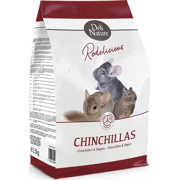 Krmivo pro hlodavce Deli Nature Rodelicious činčila 2,5 kg