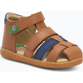 Chlapecké sandály Dětské sandály Kickers Kick Pod camel/navy