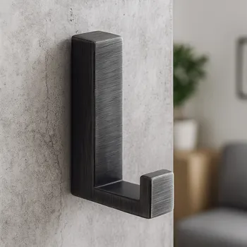 Věšák Siro Věšák OMEGA S / Černá kartáčované železo