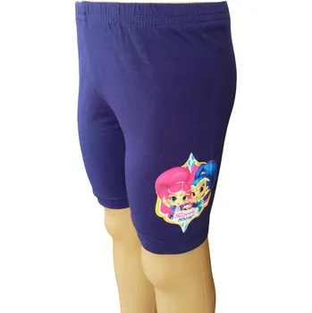 Dívčí kraťasy Setino Dívčí šortky TŘPYTKA A SVĚTLA elastické tmavě modré Barva: Modrá, Velikost: 98