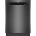 Podstavná myčka nádobí Siemens 60 cm Kartáčovaná černá ocel zabraňuje otiskům prstů SN15ZC01CS