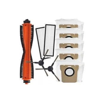 Sada příslušenství pro robotický vysavač Sada pro vysavač XIAOMI Robot Vacuum X20 Pro EU a kartáč s noži na nitě a vlasy 10ks