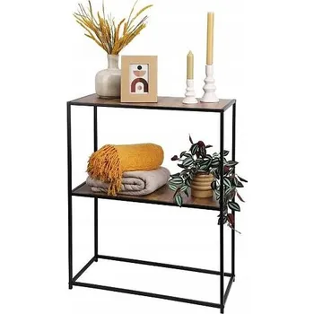 Úložný box Homestyling Úložný regál 2 police 85cm KO-DD1000560