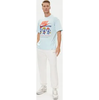 Nike T-Shirt HJ0754 Světle modrá Regular Fit XXL