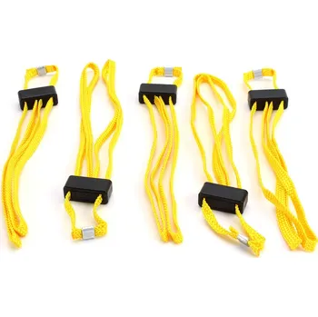 Pouto ESP Jednorázová textilní pouta (5 ks) HT-01 - žlutá