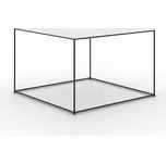 ADRK Konferenční stolek RONI B-WM 65, bílá mat/černá