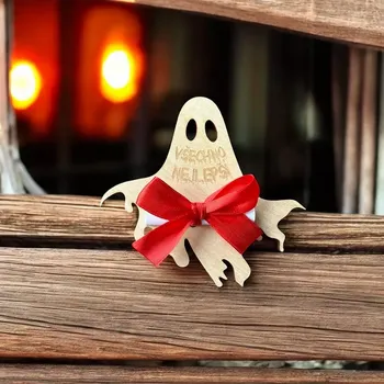 Dárková krabička Dřevěná karta na peníze Duch