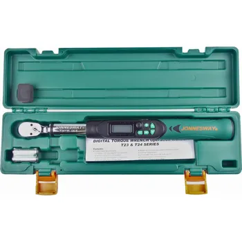 Auto-moto Momentový klíč, přesný 2%, digitální, 3/8", 6,8-135 Nm, kalibrovaný - JONNESWAY T24135