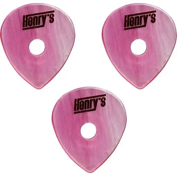 Trsátko Henry’s Trsátka Buttone, ROCKER, 2mm, růžová, 3 ks