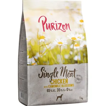 Krmivo pro psa 4kg Purizon Single Meat Adult kuřecí s dýní-bez obilovin