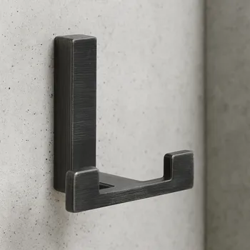 Věšák Siro Věšák OMEGA DUO / Černé kartáčované železo