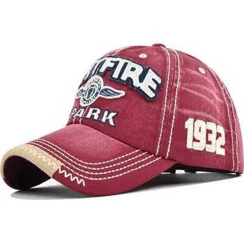 Kšiltovka Bavlněná Kšiltovka Spitfire SPARK Červená