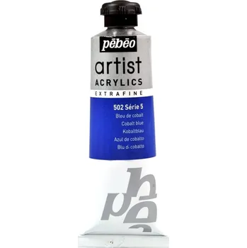 Vodová barva Pébéo Artist Akrylová barva True Cobalt Blue 37 ml 1 ks