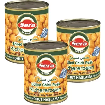 Luštěnina SERA Cizrna nakládaná 3 x 800 g