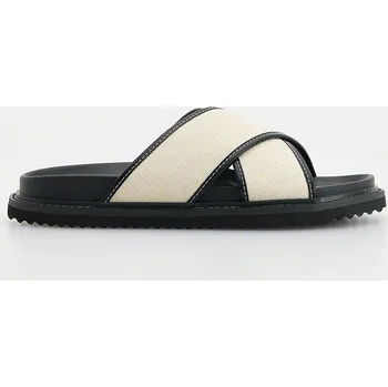 Dámské pantofle Reserved - Pantofle se širokými pásky - černý - 408CP-99X - 408CP-99X-41