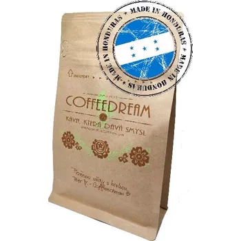 Káva COFFEEDREAM | Káva HONDURAS FINCA EL COYOTE - 100g / třívrstvý sáček se zipem / Zrnková Káva COYOTE A112