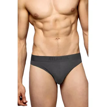 Slipy Pánské slipy 2 pack 016 graphite - Atlantic grafitová XL