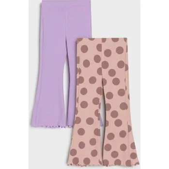 Sinsay - Kalhoty 2 pack - vícebarevná - ZE821-MLC - ZE821-MLC-140