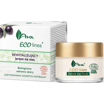 Pleťový krém Ava Eco Linea Revitalizační noční krém, 50 ml