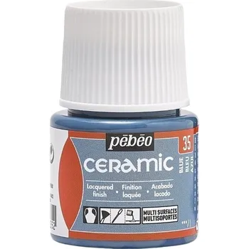 Speciální výtvarná barva Pébéo Ceramic Barva na keramiku Blue 45 ml 1 ks