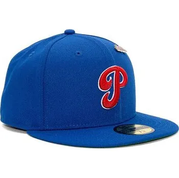 Kšiltovka Kšiltovka New Era 59FIFTY MLB Retro Pin Pack Philadelphia Phillies Cooperstown Team Color velikosti fitted caps 6 7/8 (54.9 cm)