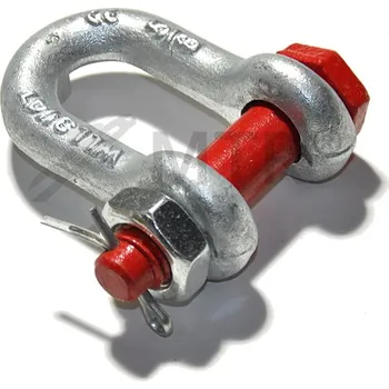 Tesařské kování MTR Třmen vysokopevnostní s maticí a pojistkou typ D Varianta: Třmen vysokopevnostní s maticí a pojistkou, typ D 1t žár. Zn