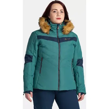 Dámská lyžařská bunda Kilpi ALISIA-W tmavě zelená 36
