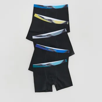 Dětská móda Reserved - Bavlněné boxerky 5‑pack - černý - 591GC-99X - 591GC-99X-U98