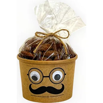 Nutworld.cz Mandle "Uzené" v celofánku a Eko kelímku 180g OŘECHY S KNÍREM