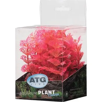 Dekorace do akvária ATG Premium rostlina Mini 8-14 cm růžová