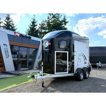 Přívěs pro přepravu koně a skotu Přívěs pro koně CHEVAL LIBERTE ORIGINS ALU®, ČERNÝ, sedlovna