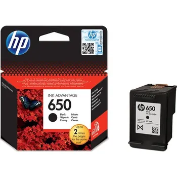 HP INC HP Ink Cartridge č.650 čierna CZ101AE#BHK
