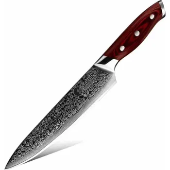 Kuchyňský nůž SaKuRo Red Pakka 20,3 cm šéfkuchařský nůž 20 cm