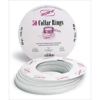 Depiléve ochranné papírové kroužky 400 g – 50 ks ochranné papírové kroužky pro hygienickou depilaci voskem ✨