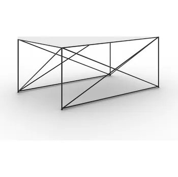 Konferenční stolek ADRK Konferenční stolek DANTE B-WS 100, bílá lesk/bílá