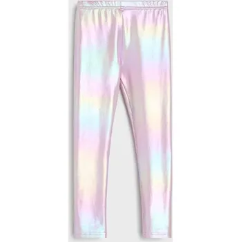 Dívčí kalhoty Sinsay - Metalické legíny - vícebarevná - 683FV-MLC - 683FV-MLC-98